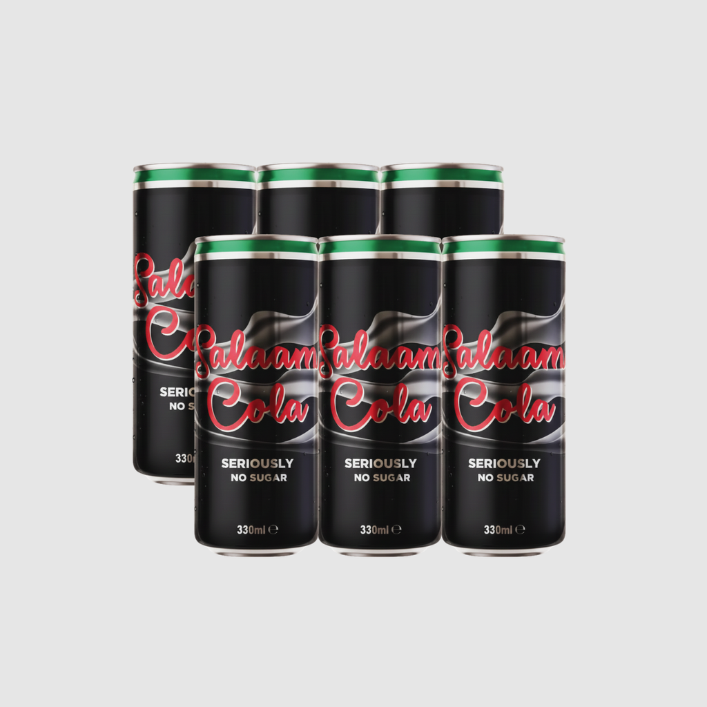 Salaam Cola Seriously No Sugar 330ml 6-Pack