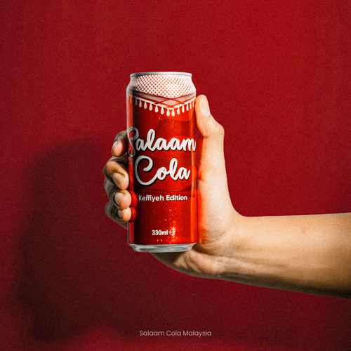 Salaam Cola Kefiyyeh Edition Half Sugar 330ml 24-Pack