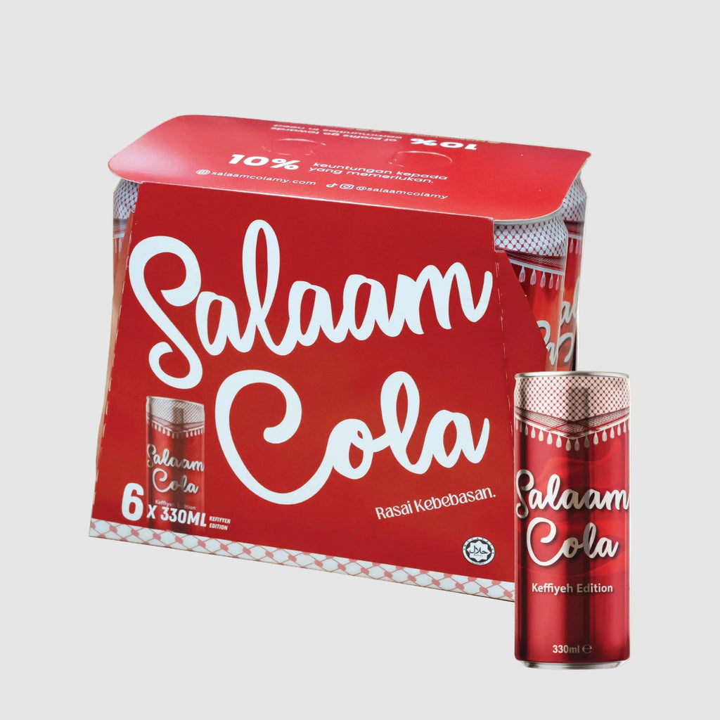 Salaam Cola Kefiyyeh Edition 330ml 6-Pack