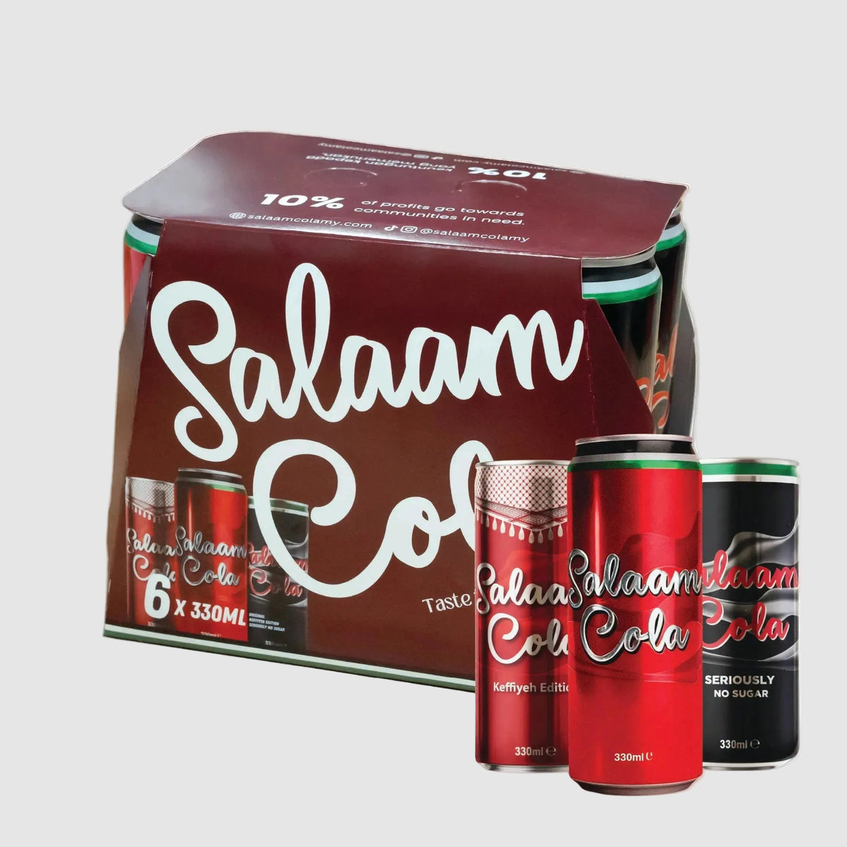 Salaam Cola Mixed 330ml 6-Pack