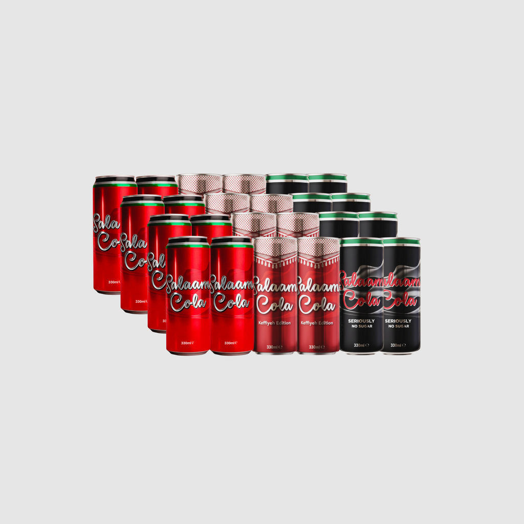 Salaam Cola Mixed 330ml 24-Pack