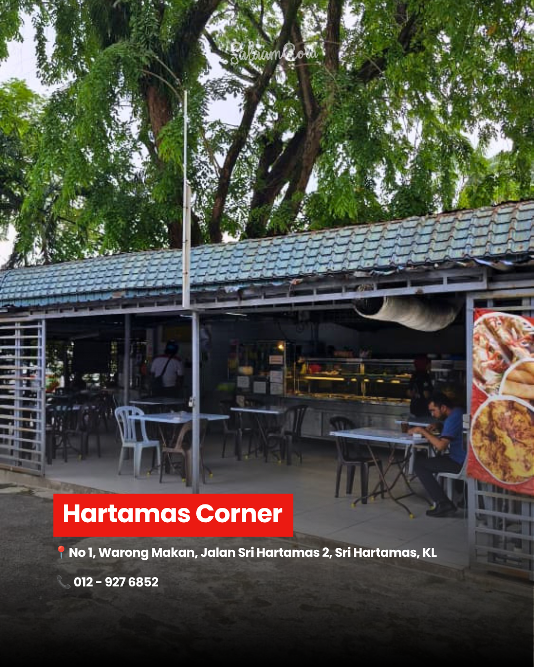 Hartamas Corner — No 1, Warong Makan, Jalan Sri Hartamas 2, Sri Hartamas, Kuala Lumpur. Contact: 012-927 6852